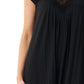 GIVONI - Classic Black Shortsleeve Nightie