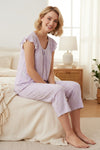GIVONI - Waterford Flutter Sleeve Capri Pyjama Set