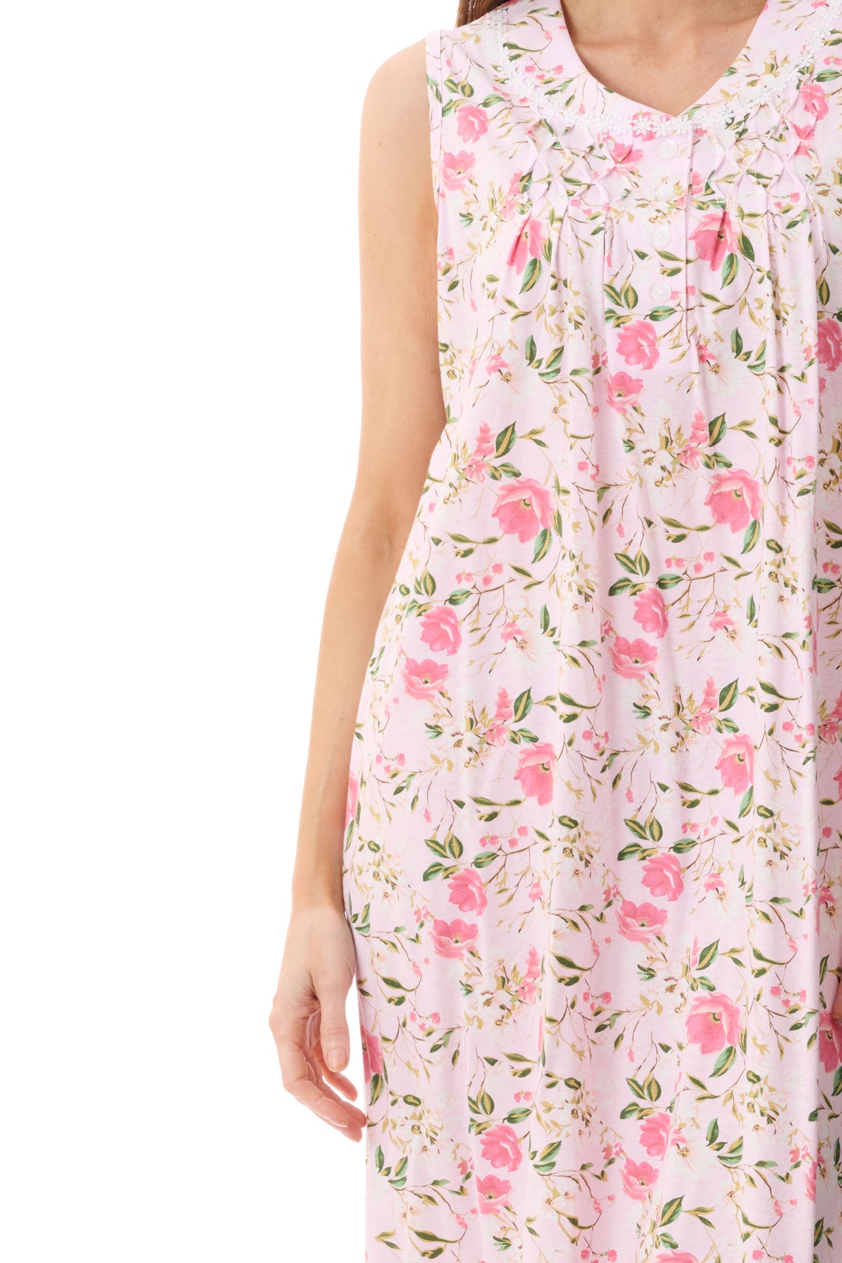GIVONI - Ferrara Jersey Sleeveless Short Nightie
