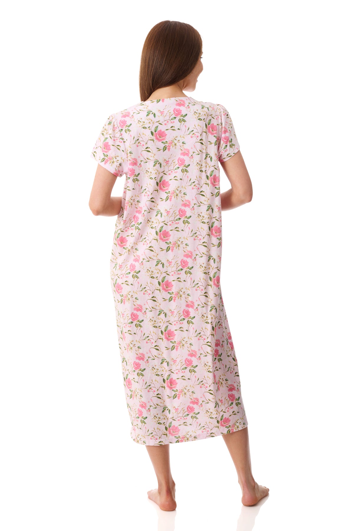 GIVONI - Ferrara Jersey Short Sleeve Mid Length Nightie