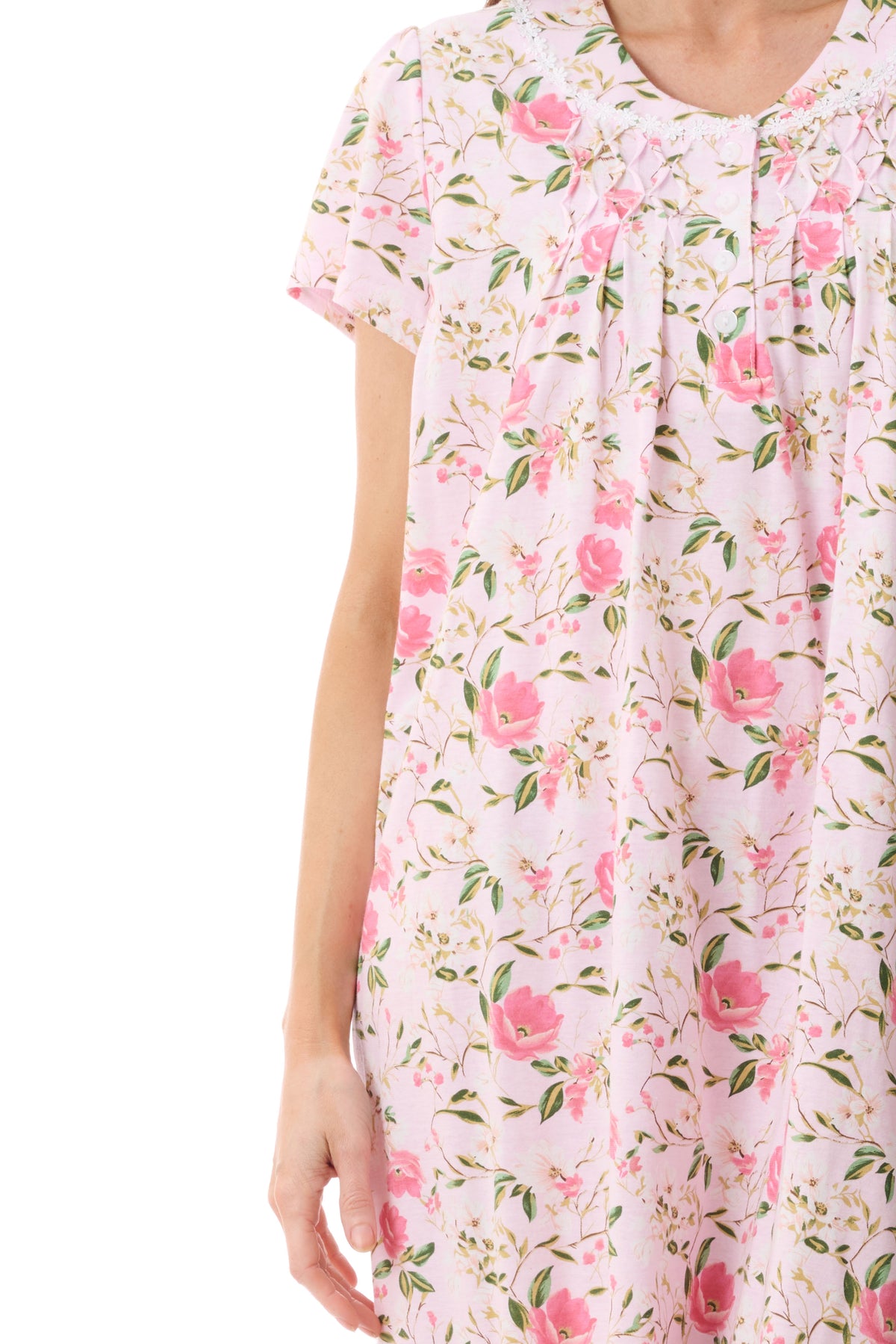 GIVONI - Ferrara Jersey Short Sleeve Short Nightie