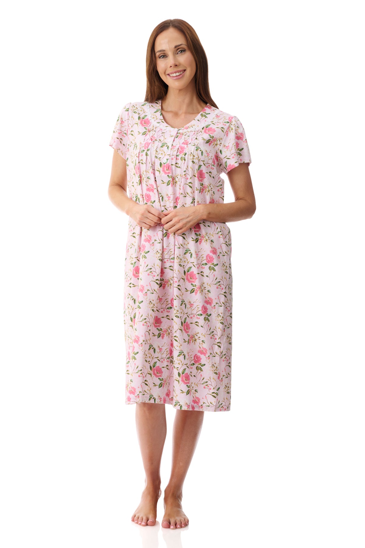 GIVONI - Ferrara Jersey Short Sleeve Short Nightie