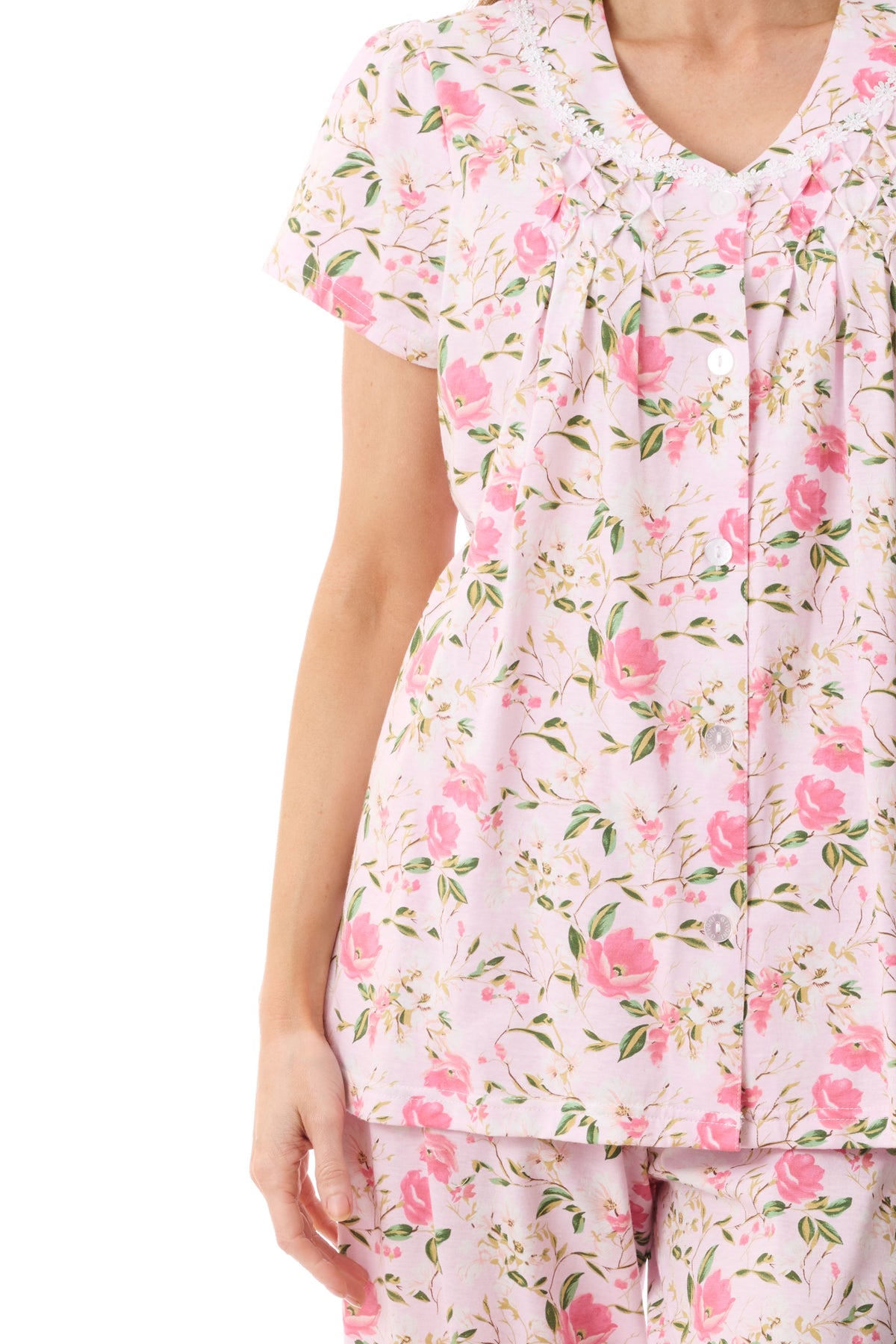 GIVONI - Ferrara Jersey Capri Pyjama Set