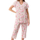 GIVONI - Ferrara Jersey Capri Pyjama Set