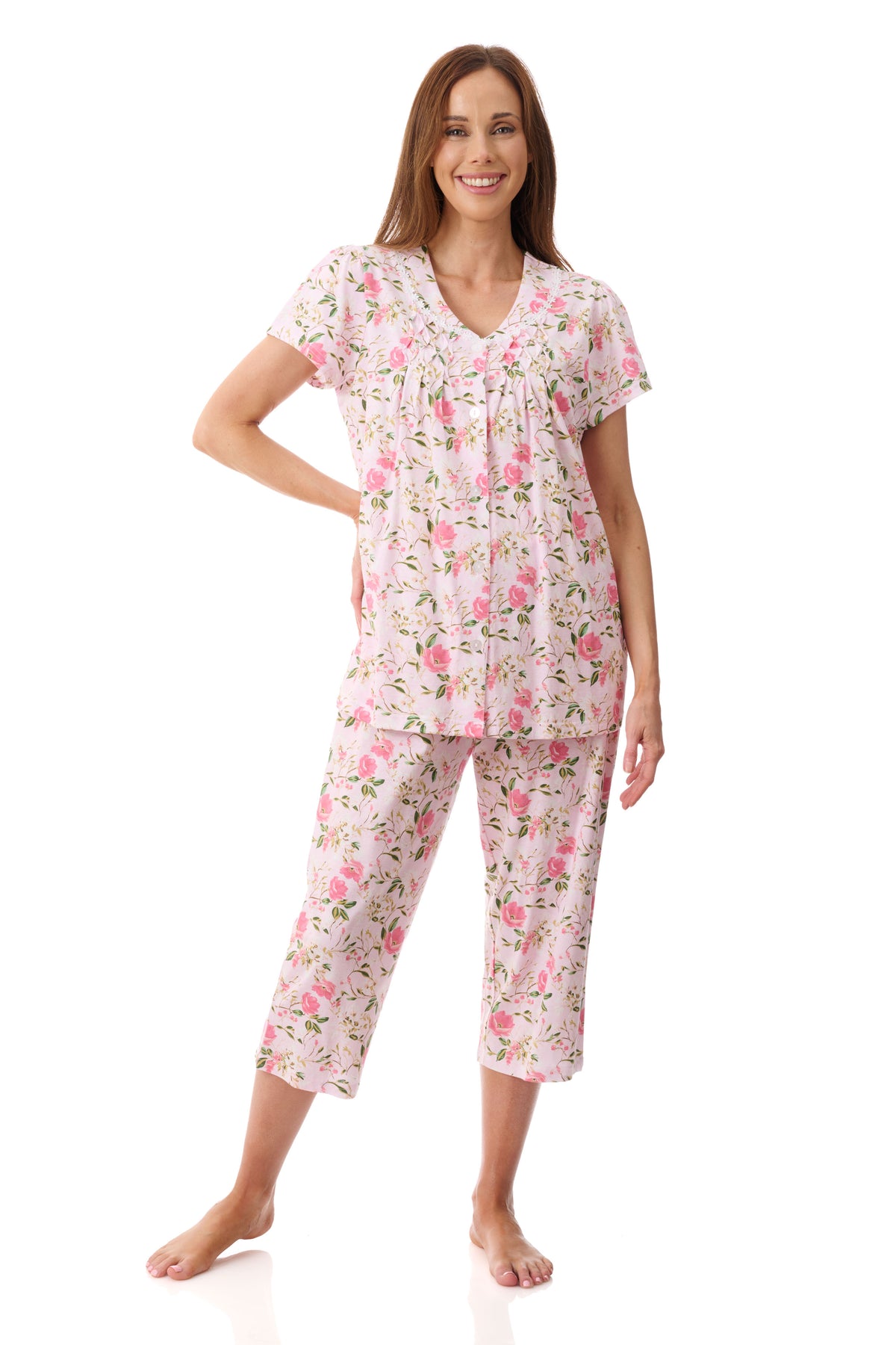 GIVONI - Ferrara Jersey Capri Pyjama Set
