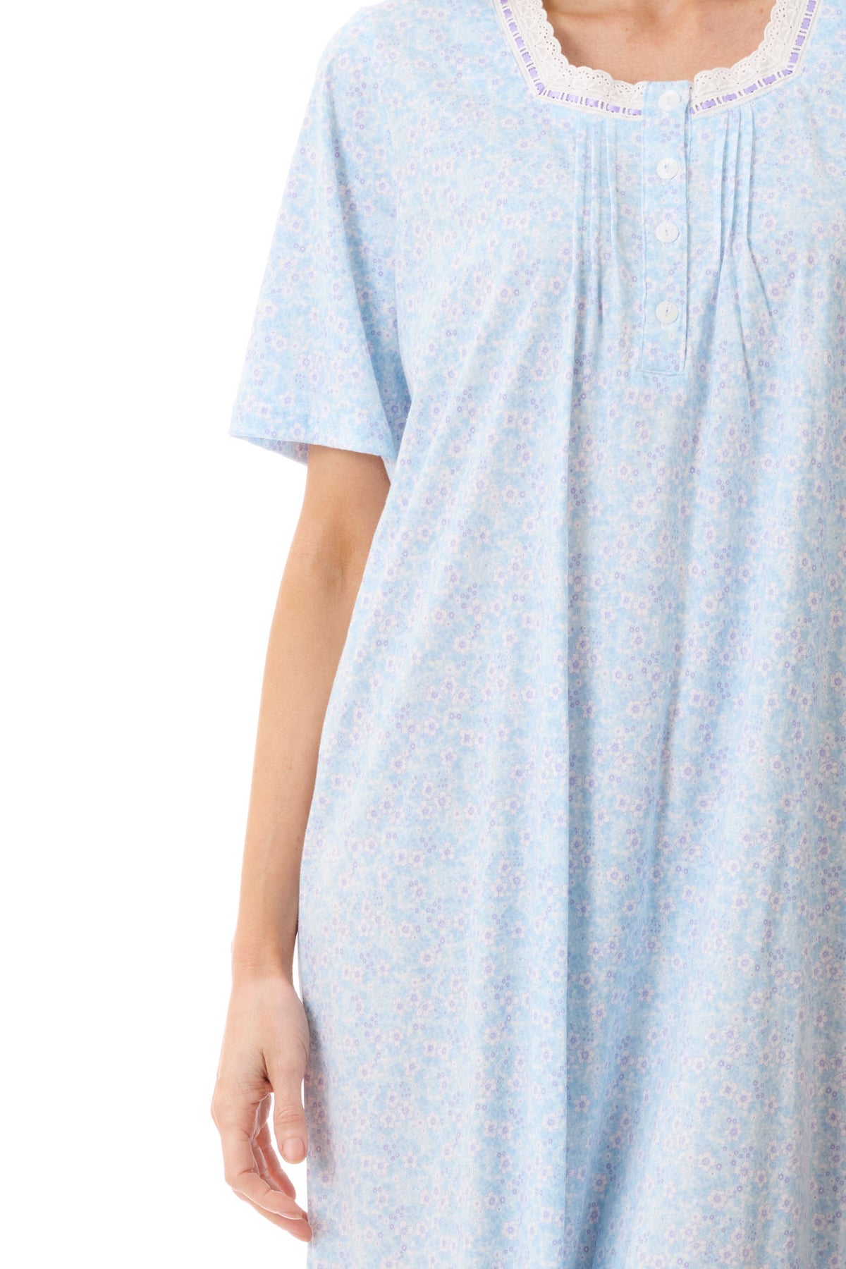 GIVONI - Novara Jersey Short Sleeve Short Nightie