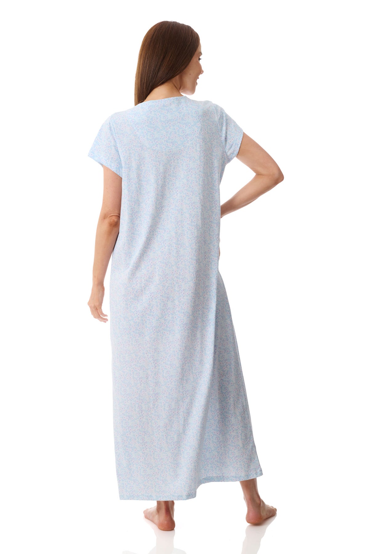 GIVONI - Novara Jersey Short Sleeve Long Length Nightie