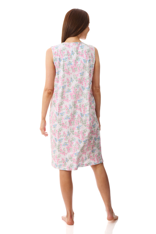 GIVONI - Arosa Jersey Sleeveless Short Nightie
