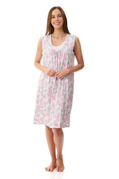 GIVONI - Arosa Jersey Sleeveless Short Nightie