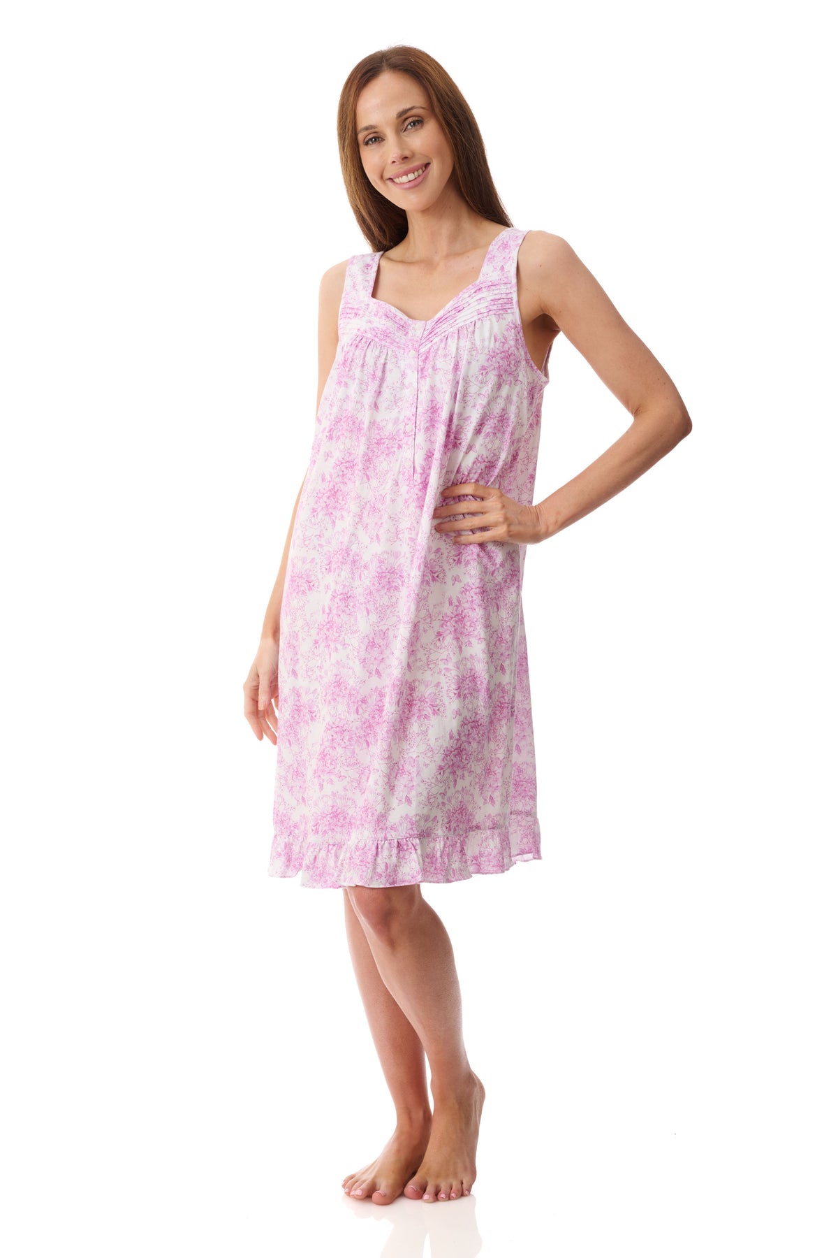 GIVONI - Milan Jersey Sleeveless Short Nightie
