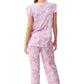 GIVONI - Milan Jersey Flutter Sleeve Pyjama