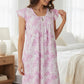 GIVONI - Milan Jersey Flutter Sleeve Short Nightie