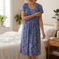 GIVONI - Quart Short Sleeve Short Nightie