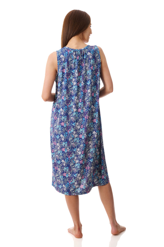 GIVONI - Quart Sleeveless Short Nightie
