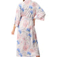 GIVONI - Zanika Stretch Satin Wrap Gown