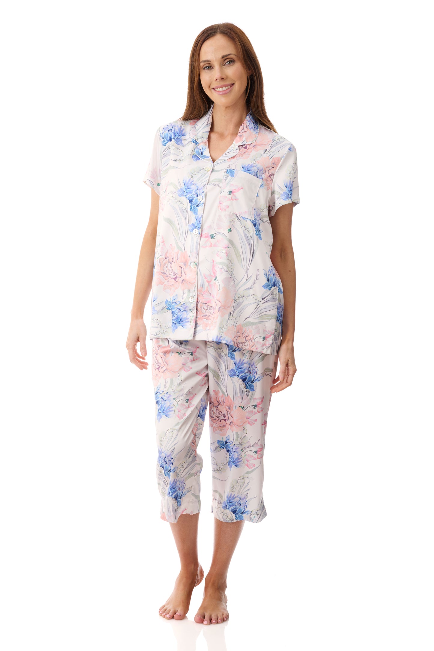 GIVONI - Zanika Shirt Capri Pyjama Set