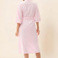 GIVONI - Jacquard Knit Short Wrap Gown