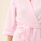 GIVONI - Jacquard Knit Short Wrap Gown