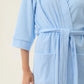 GIVONI - Jacquard Knit Short Wrap Gown