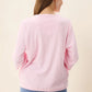 GIVONI - Jacquard Bed Jacket with Yoke