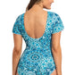 Jantzen: Chantille Flutter Sleeve One Piece Bather