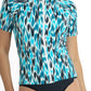 Jantzen: Cloud Nine Short Sleeve Rash Vest UP50+