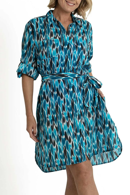 Jantzen: Cloud Nine Button Through Dress