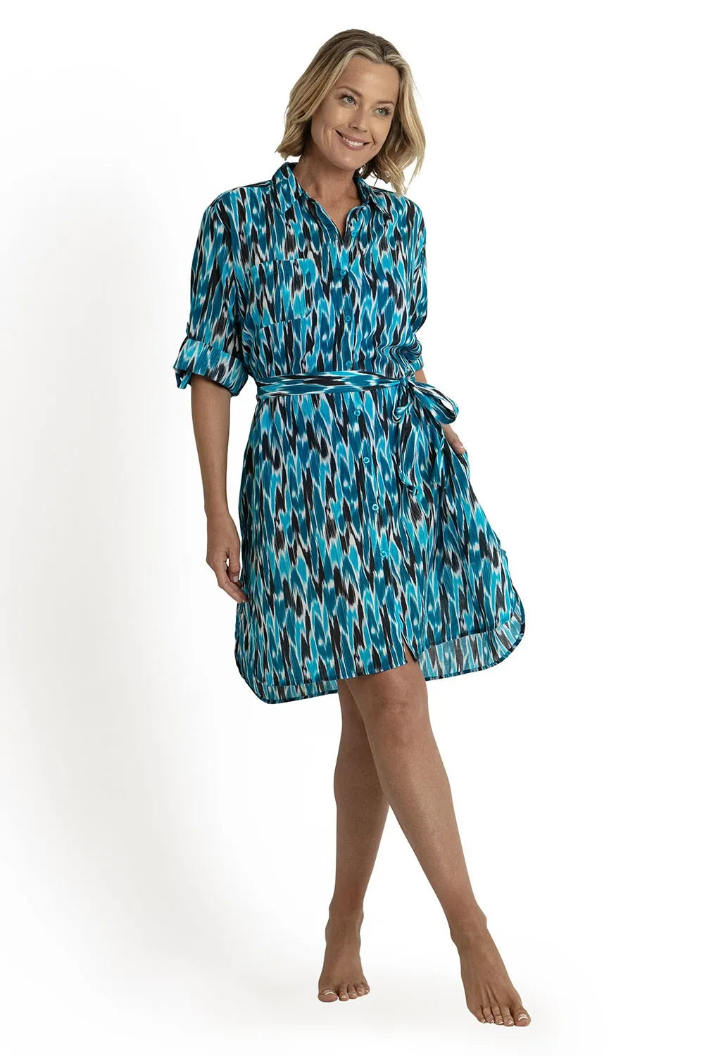 Jantzen: Cloud Nine Button Through Dress