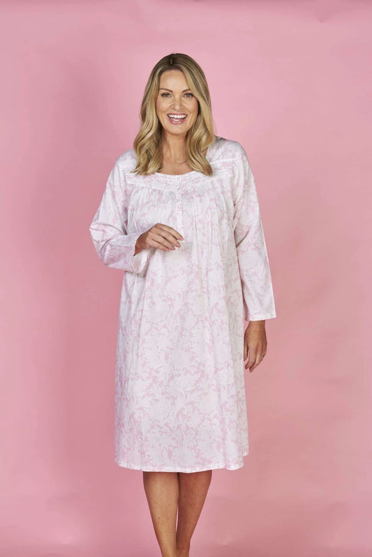 FRENCH COUNTRY:  Pink French Toile Nightie