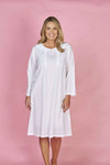 FRENCH COUNTRY:  Hailspot Long Sleeve Cotton Nightie