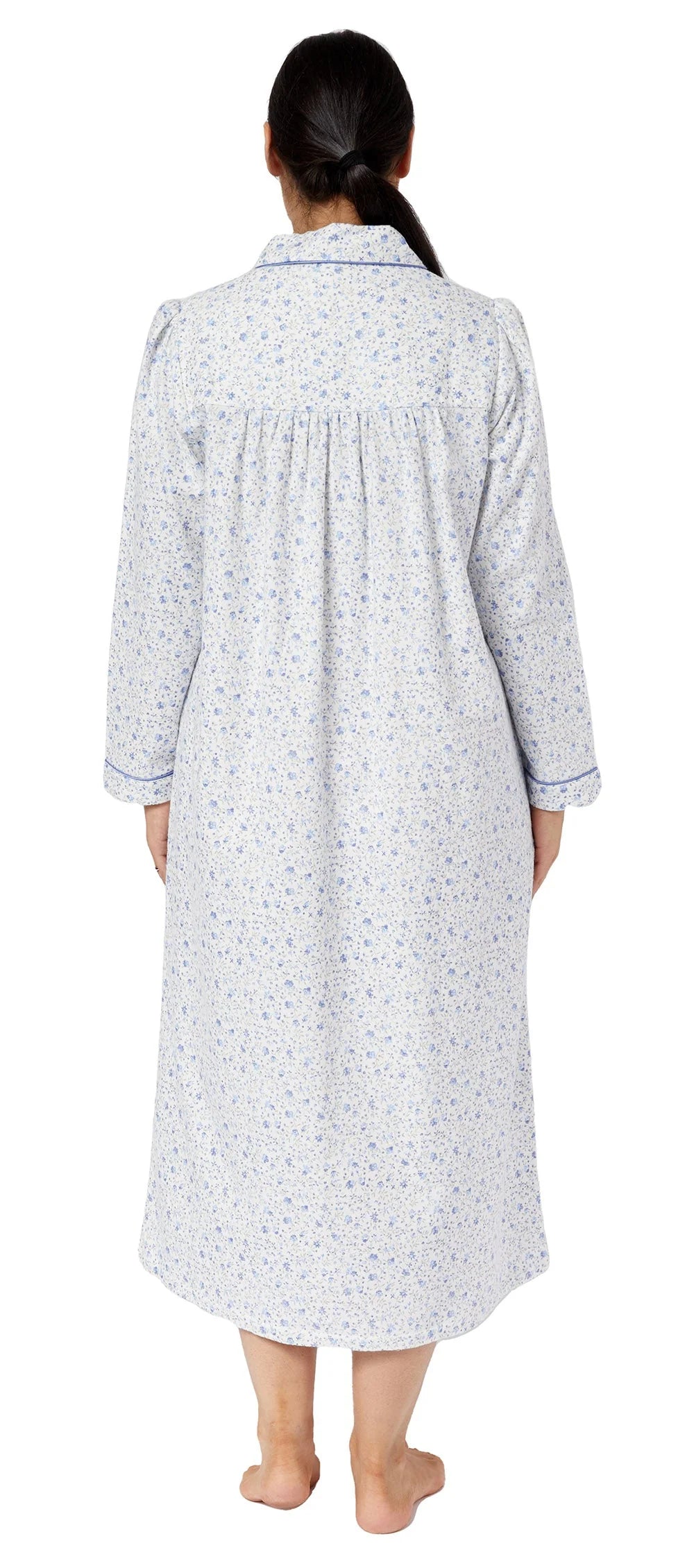Schrank:  'Apple Blossom' Soft Cotton Flannelette Nightie