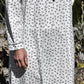 Schrank:  'Bows' Soft Cotton Flannelette Nightie with Collar