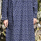 Schrank:  'Bows' Soft Cotton Flannelette Nightie with Collar