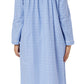 Schrank:  'Chambray' Soft Cotton Flannelette Nightie With Collar