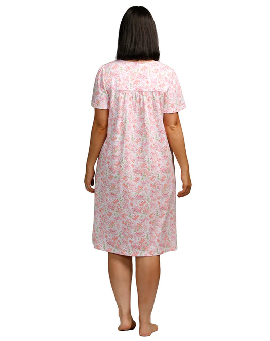 Schrank:  'Hydrangea' Soft Cotton Jersey Nightie