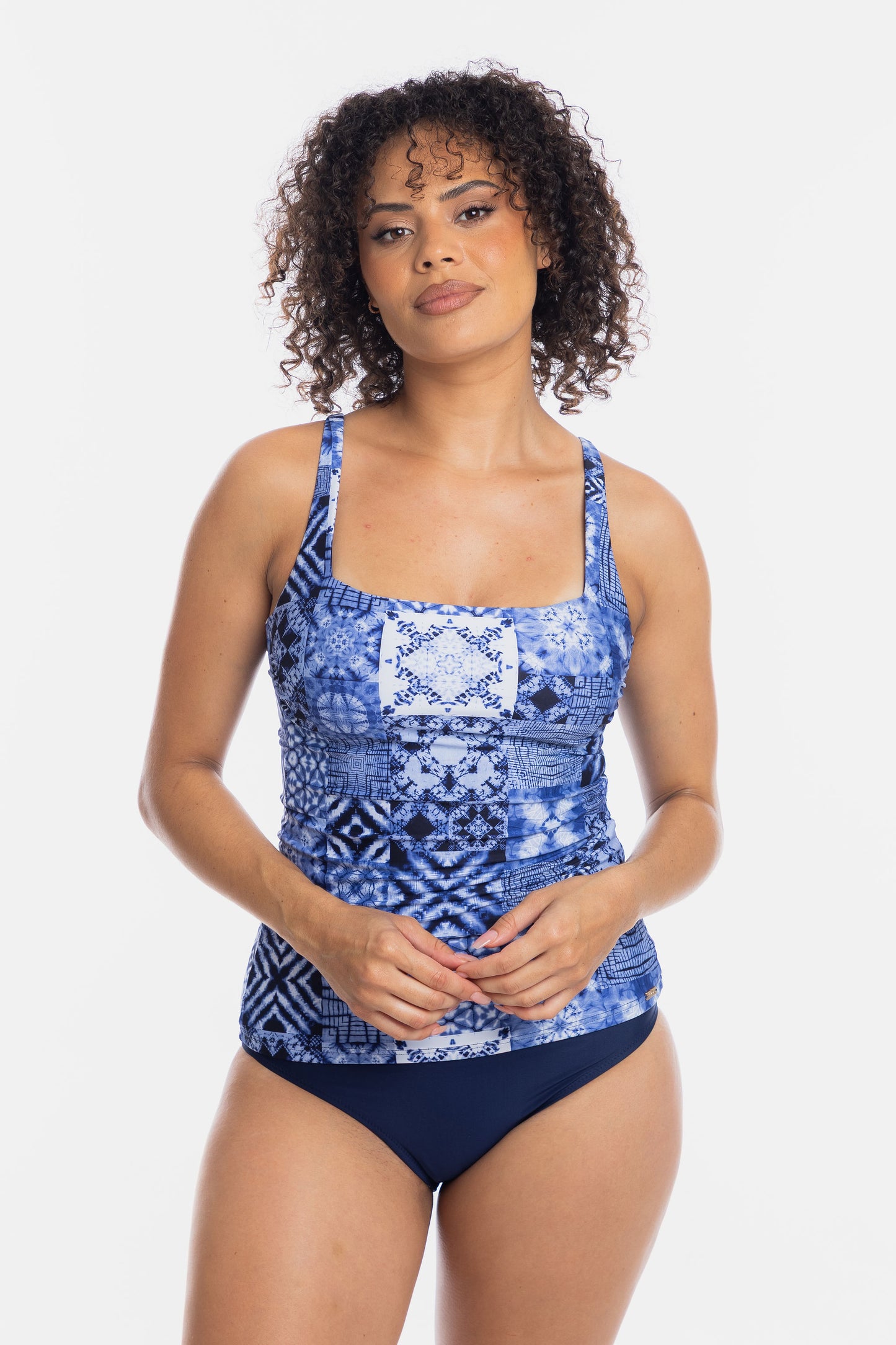Togs - Oahu Tankini Square Neck Chlorine Resistant 2PC SET
