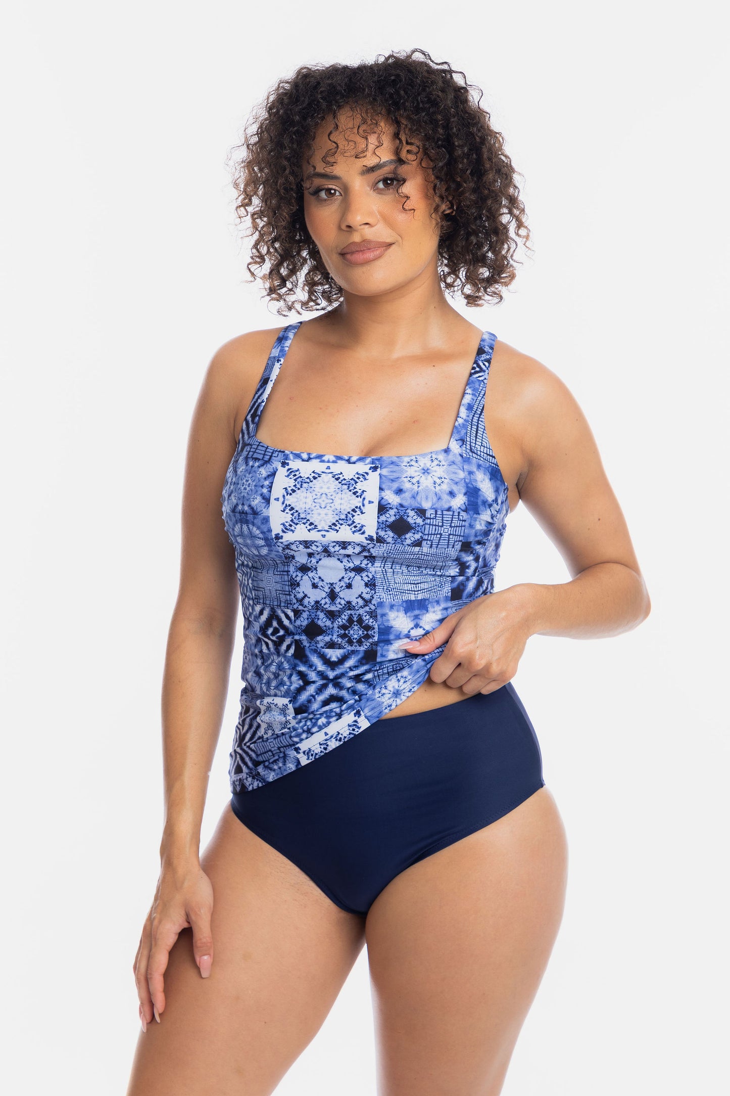Togs - Oahu Tankini Square Neck Chlorine Resistant 2PC SET