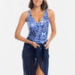 Togs - Oahu V Neck Ruched Chlorine Resistant 1PC