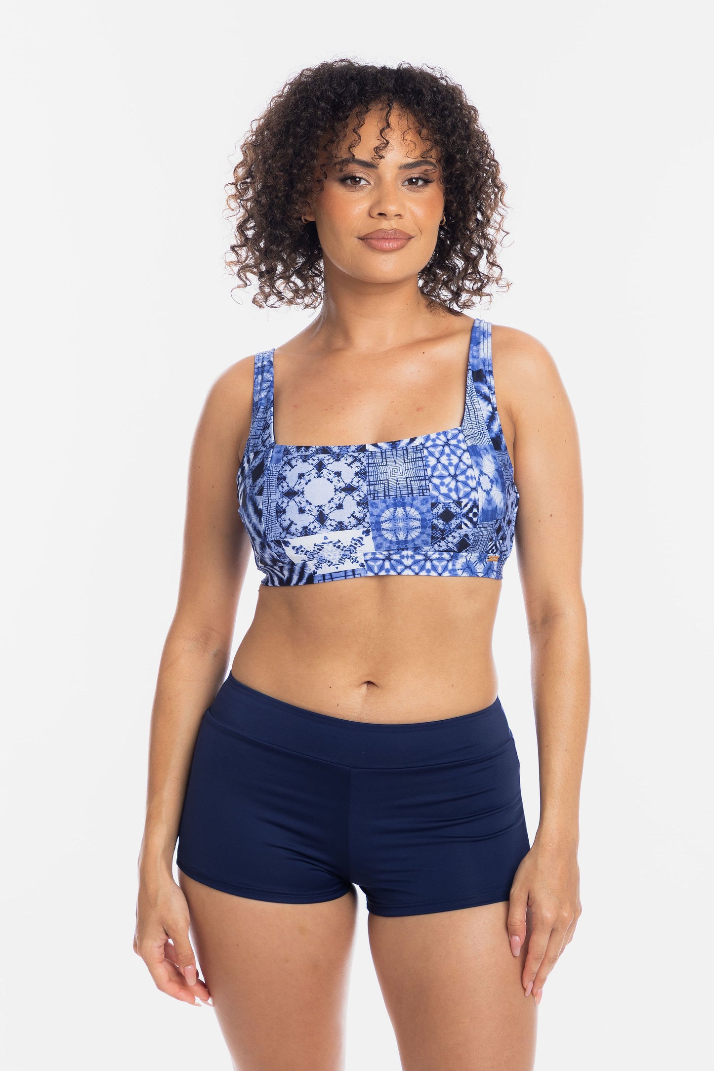 Togs - Navy Boyleg Short Swim Short