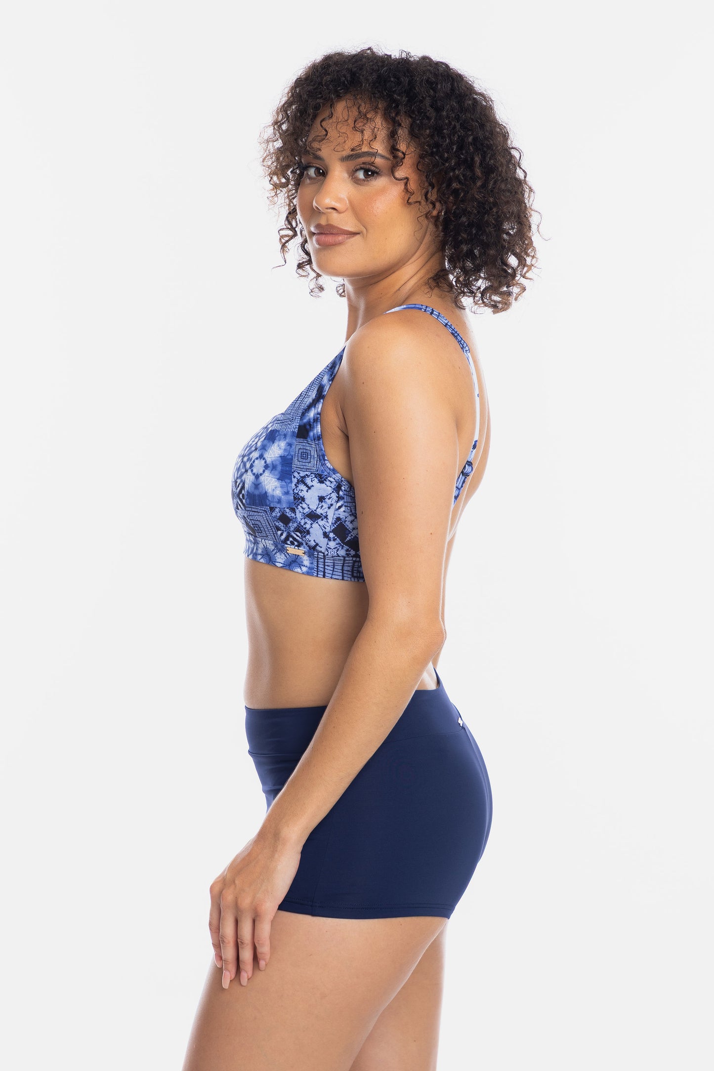 Togs - Navy Boyleg Short Swim Short