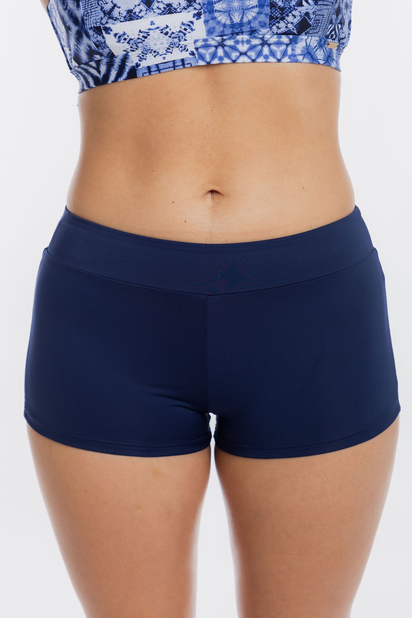 Togs - Navy Boyleg Short Swim Short