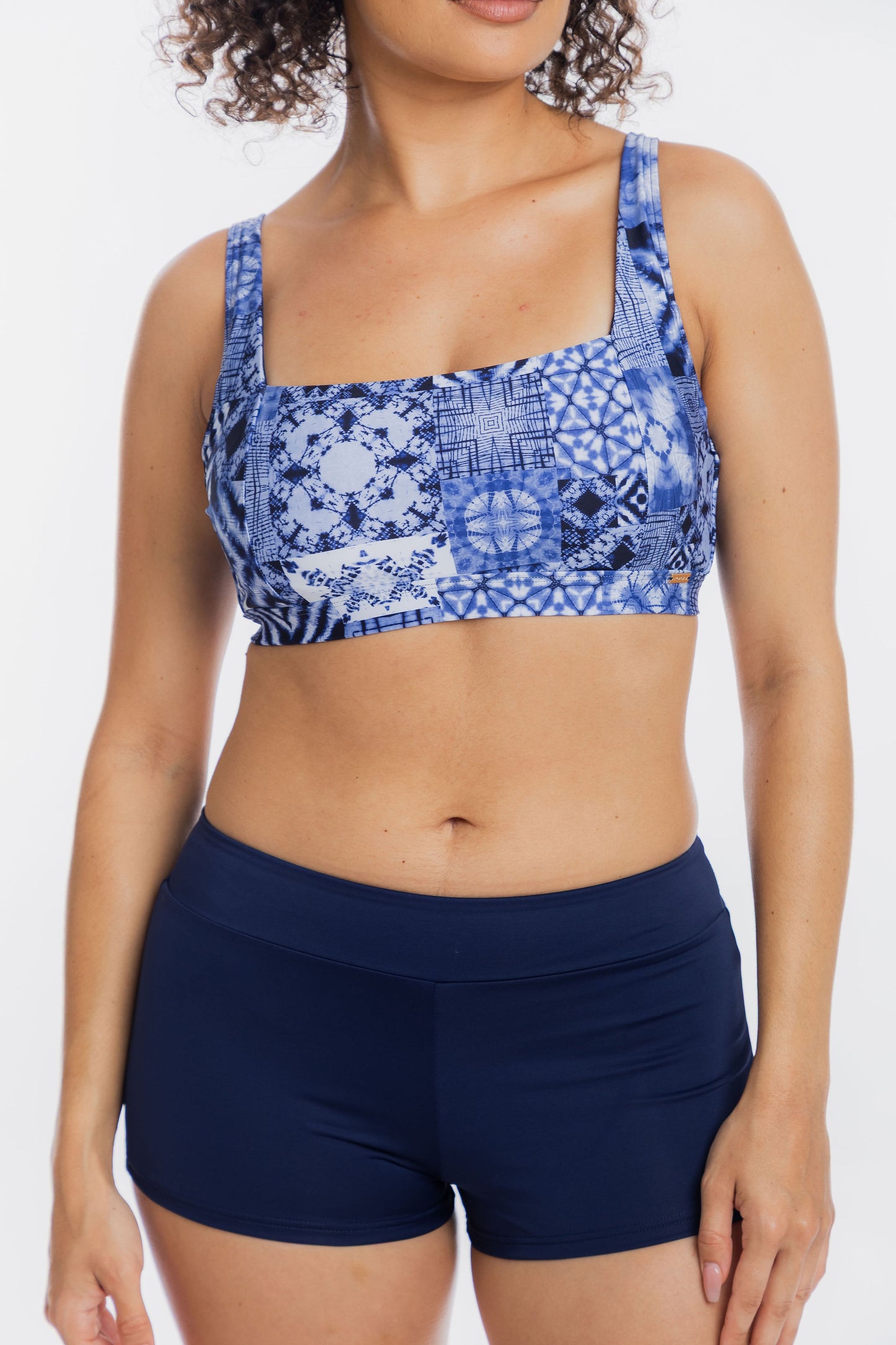 Togs - Navy Boyleg Short Swim Short