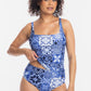 Togs - Oahu Tankini Square Neck Chlorine Resistant 2PC SET