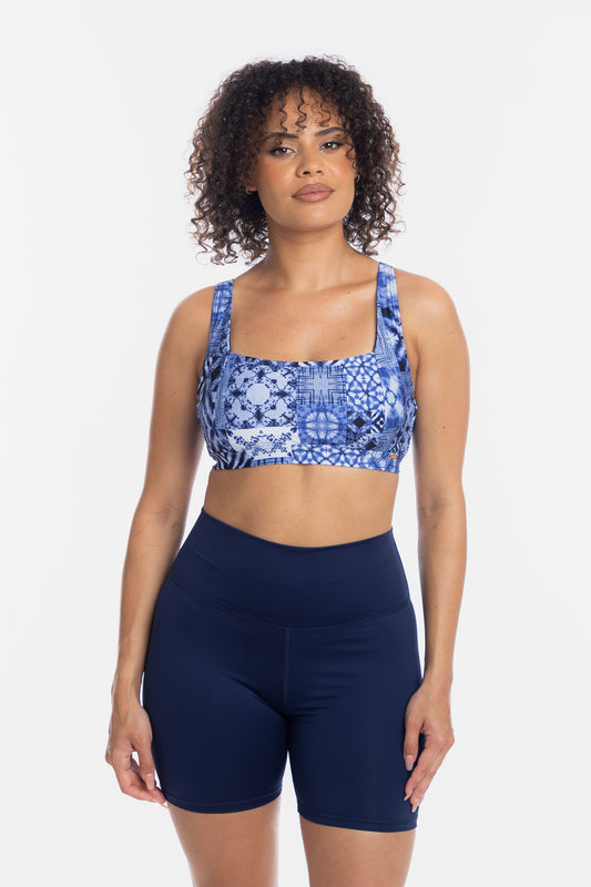 Togs - Navy Boyleg Long Swim Short