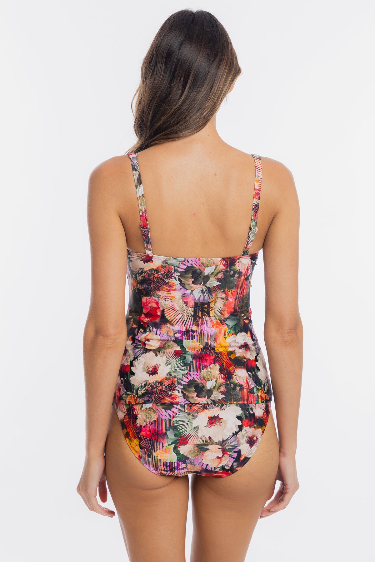 Togs - Valencia Tankini Square Set with Reversible Brief
