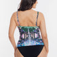 Togs - Gaia Tankini Square Set with Regular Pant Cut