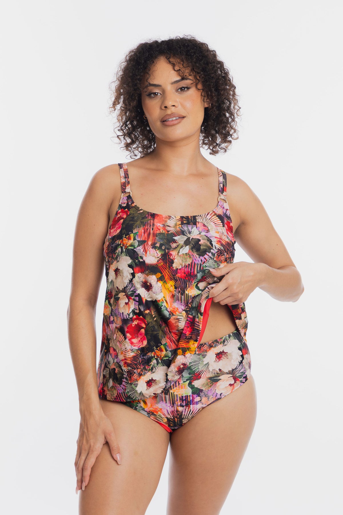 Togs - Valencia Tankini A-Line Set with Reversible Brief