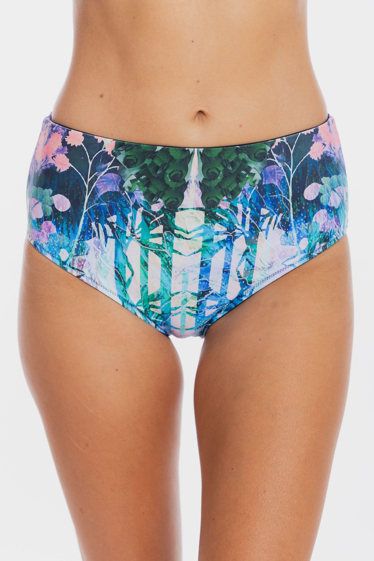 Togs - Gaia Tankini Square Set with Regular Pant Cut