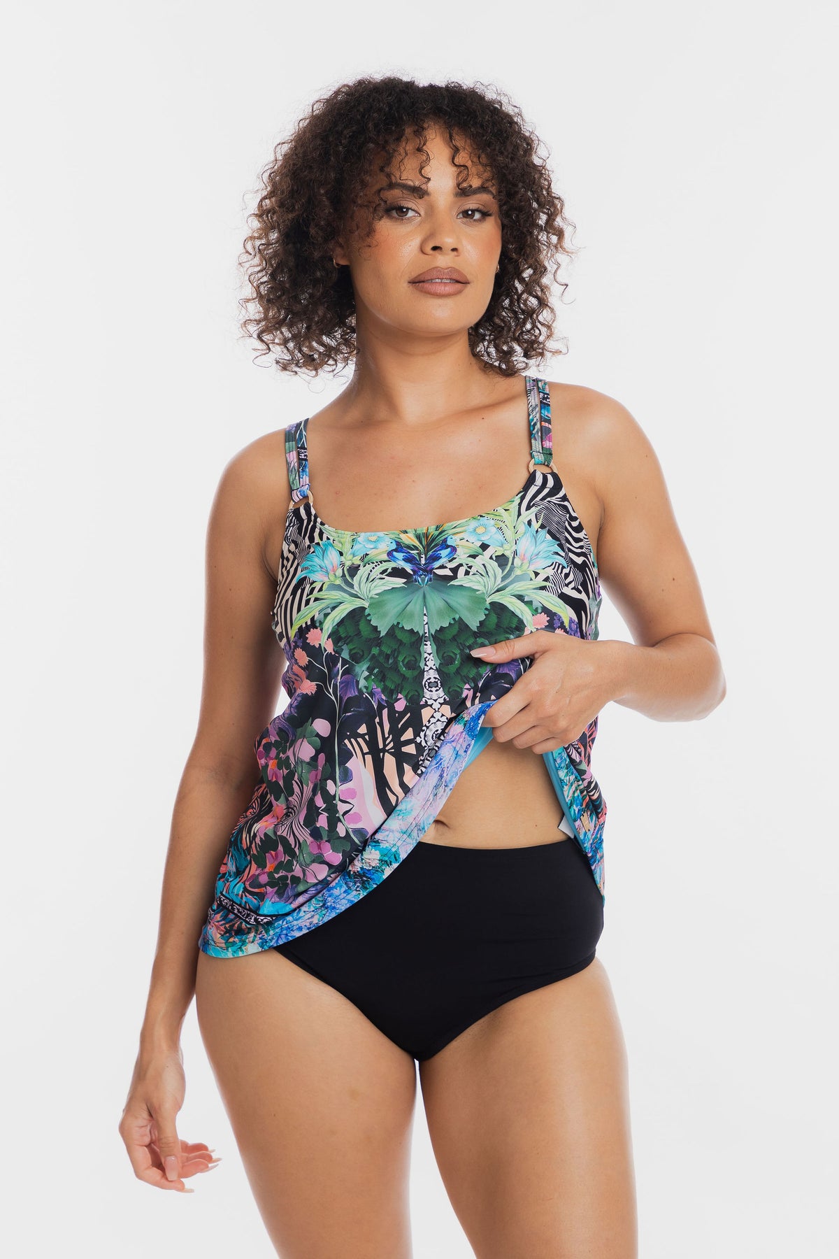 Togs - Gaia Tankini A-Line Set with Reversible Brief
