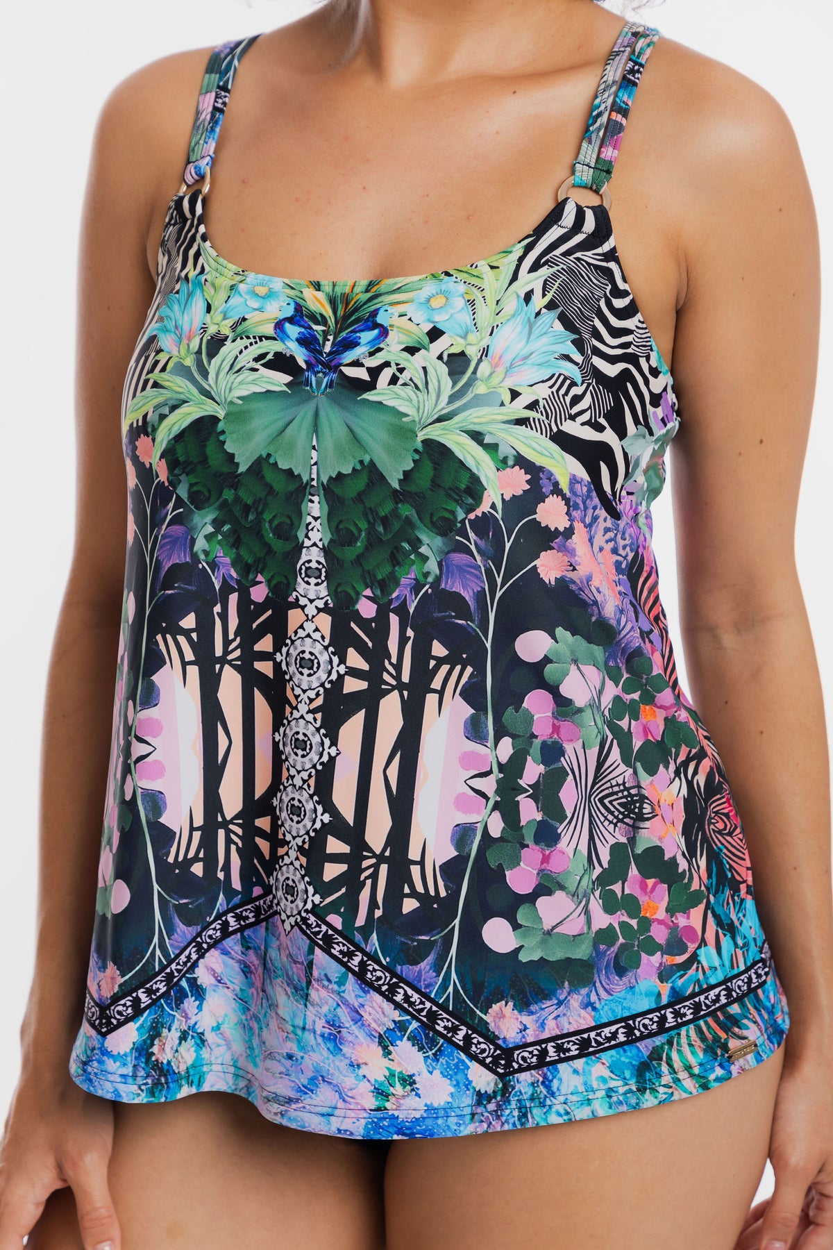 Togs - Gaia Tankini A-Line Set with Reversible Brief